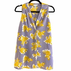 Adrienne Vittadini Size XL Floral Blouse